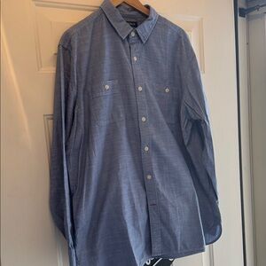 Daniel Cremieux Casual Blue Button-Down Shirt
